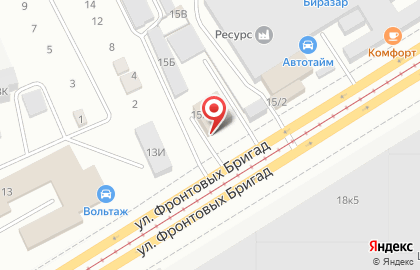 Фирменный салон дверей Profildoors в Орджоникидзевском районе на карте