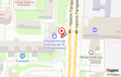 Щиты 3х4 от Парадигма на проспекте Гагарина на карте