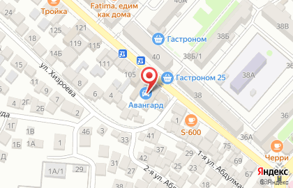Ресторан Авангард на карте