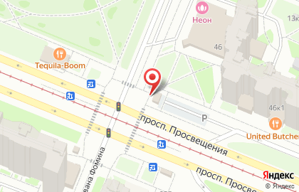 Продовольственный магазин Алина на карте