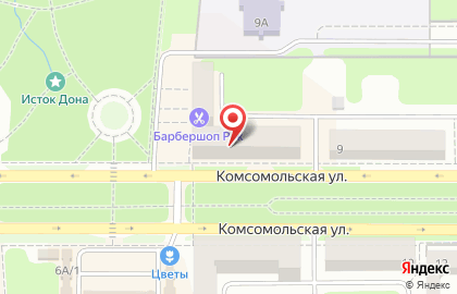 Кредитный потребительский кооператив СтройСберКасс на Комсомольской на карте
