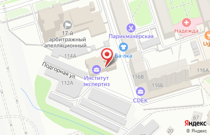 Институт судебных экспертиз и криминалистики на улице Пушкина на карте