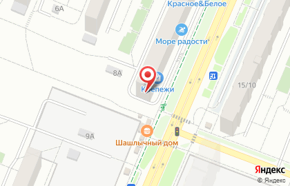 Продуктовый магазин продукции Вурнарского мясокомбината в Чебоксарах на карте