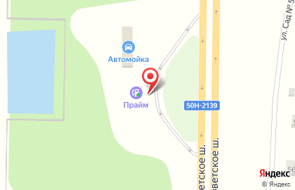 АЗС Сибиряк на Советском шоссе на карте