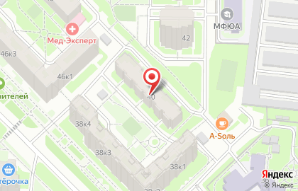 Ателье в Москве на карте