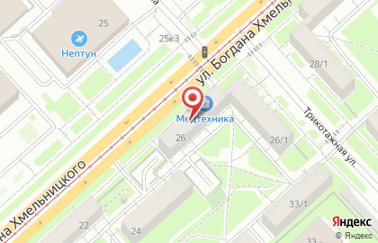 Магазин хозяйственных товаров Микс на карте