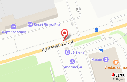 Шиномонтажная мастерская JS-Shina в Пушкине на Кузьминском ш. на карте