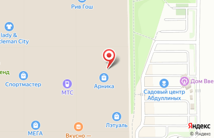 Магазин одежды и обуви Quiksilver в Кировском районе на карте