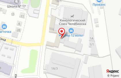 Компания Мастер-Сервис на Фёдорова, улица на карте