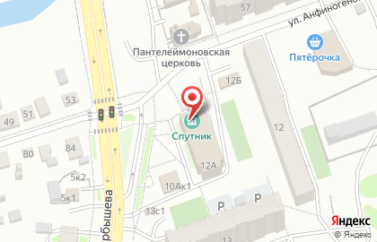 Школа танцев Парадокс на улице Карбышева на карте