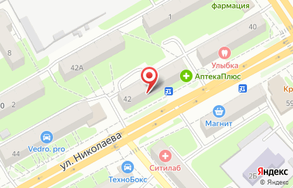 Магазин колбасных изделий Романишин на улице Николаева на карте