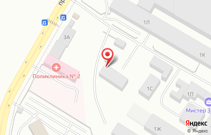 Строительная компания Промстрой на проезде Машиностроителей на карте