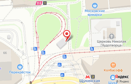 МегаФон, г. Москва на Авиационной улице на карте