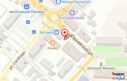 Магазин Милан на Юрьевской улице на карте