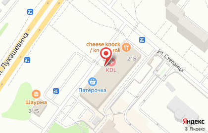 Многопрофильный центр современной медицины Евромед на улице Лукашевича на карте