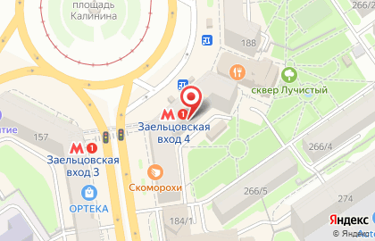 Клиника аппаратной косметологии Laser Love на улице Красном проспекте на карте