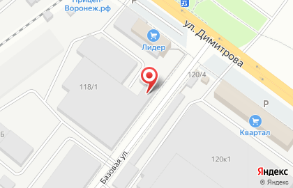 Салон дверей the Doors в Левобережном районе на карте