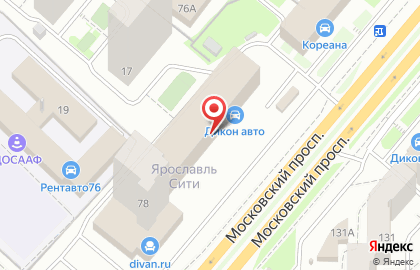 Строительная компания Ярославль Сити на карте