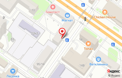 Мособлбанк в Твери на карте
