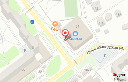 Бар Хмель на Станкозаводской улице на карте
