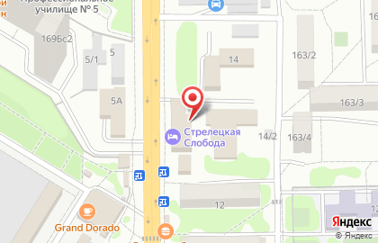 Продуктовый магазин в Ростове-на-Дону на карте