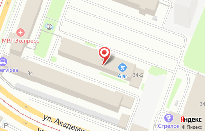 Техсервис на Сибирском тракте на карте