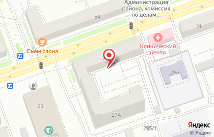Отдел гражданской защиты населения, ЧС и пожарной безопасности г. Красноярска в Кировском районе на карте