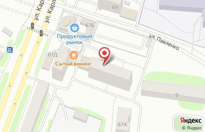 Мебельный салон Мебель City на улице Карла Либкнехта на карте