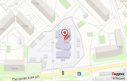 Детский сад Золотая рыбка №147 в Первомайском районе на карте