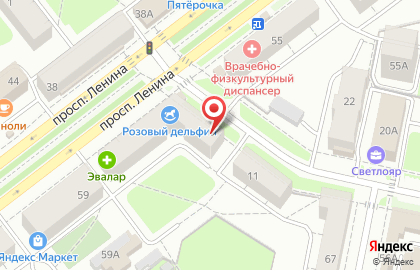 Компания АвтоВеликан на проспекте Ленина на карте