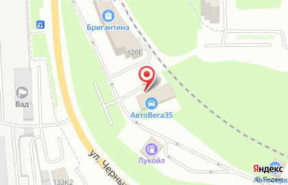 Торгово-сервисная компания Автовега на улице Чернышевского на карте