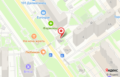 Продуктовый магазин, ООО Пчёлка на проспекте Мельникова на карте