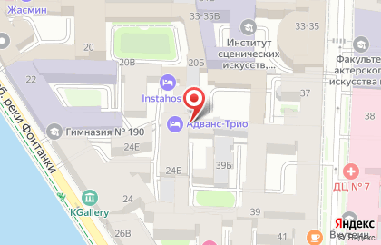 2а-принт на карте