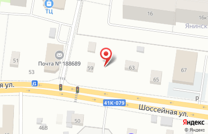 Магазин мяса, ООО Приневское на карте