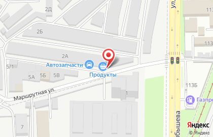 Агентство 5РЕКЛАМА на улице Академика Курчатова на карте