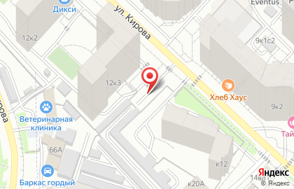 Кафе в Москве на карте