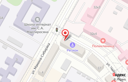 Салон Оптика плюс на улице Чайковского на карте