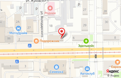 База строительных материалов Авангард-Строй на проспекте Ленина на карте