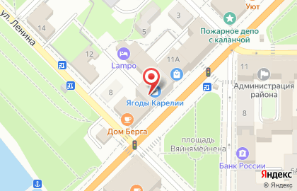 Магазин косметики и товаров для дома Улыбка радуги на Карельской улице на карте