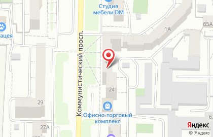 Сеть магазинов Добрынин на Коммунистическом проспекте, 24 в Копейске на карте