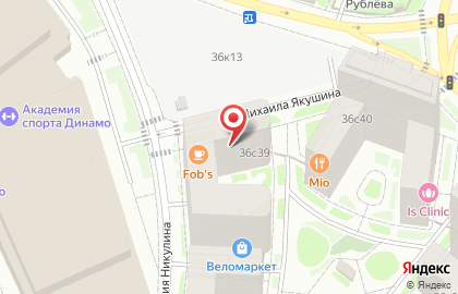 Экомаркет my Greenway на Ленинградском проспекте на карте