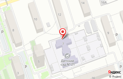 Веселая карусель на улице 8 Марта на карте
