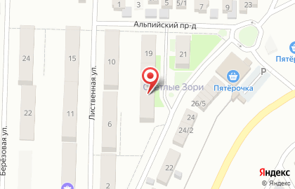 Частный детский сад Город для детей на Центральной аллее на карте