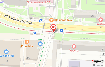 Киоск по продаже кондитерских изделий Сладкий мир на Сиреневом бульваре на карте