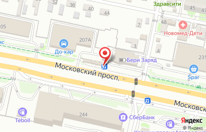 Магазин печатной продукции Пресса 39 на Московском проспекте на карте