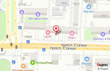 Салон-магазин Апрель-Интер на проспекте Стачки на карте