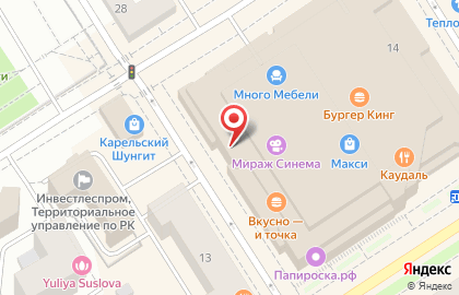 Территория здорового сна Askona на проспекте Ленина на карте