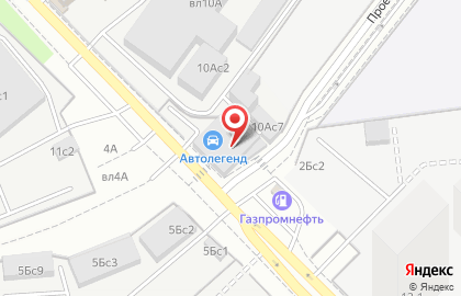 Автосервис АВТОЛЕГЕНД на Иловайской улице на карте