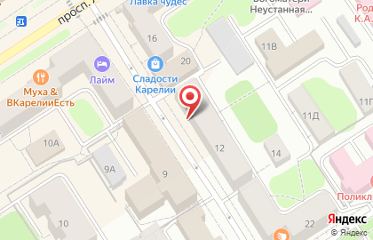 Зоопарикмахерская Мокрый нос на карте