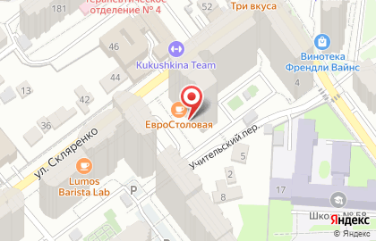 ЕвроСтоловая на Революционной улице на карте